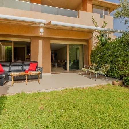 Luxury Xl Appart Golf View Retreat Private Garden Marrakesh Exterior photo